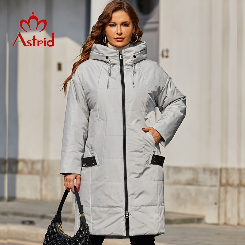 Women'S Fashion Quilted Jacket - Astrid 2022 Spring Women Parkas Plus