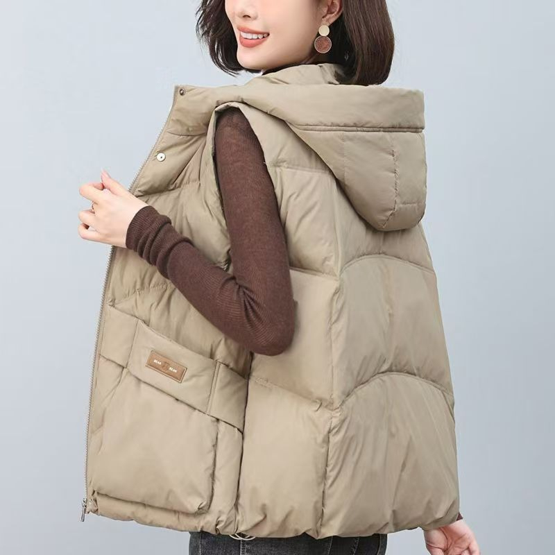 Puffer Vest Fashion Women - Winter 2026 Fashionable Oversized Puffer Vest
