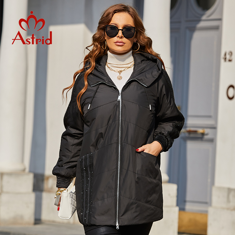 Women'S Fashion Quilted Jacket - Astrid 2022 Spring Women's Parkas Plus