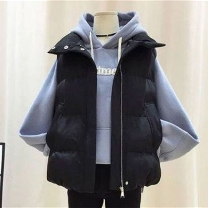 Puffer Vest Fashion Women - 2025 Ladies Short Puffer Waistcoat Jacket