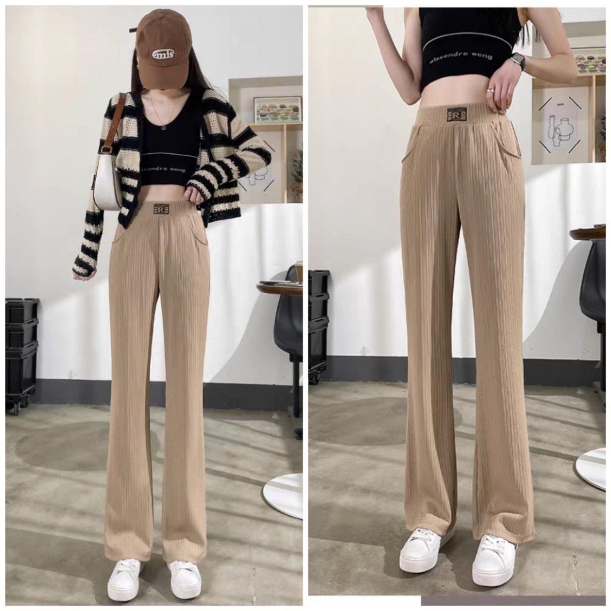 Women'S Fashion Utility Pants - Trousers Womens Cargo Jogger Multi-pocket Adjustable