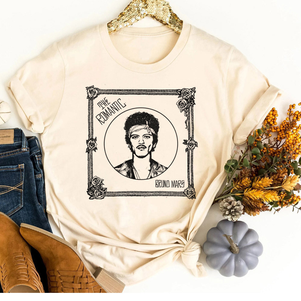 Bruno Mars shirt women gothic  - Women Fashion 80S recension och pris
