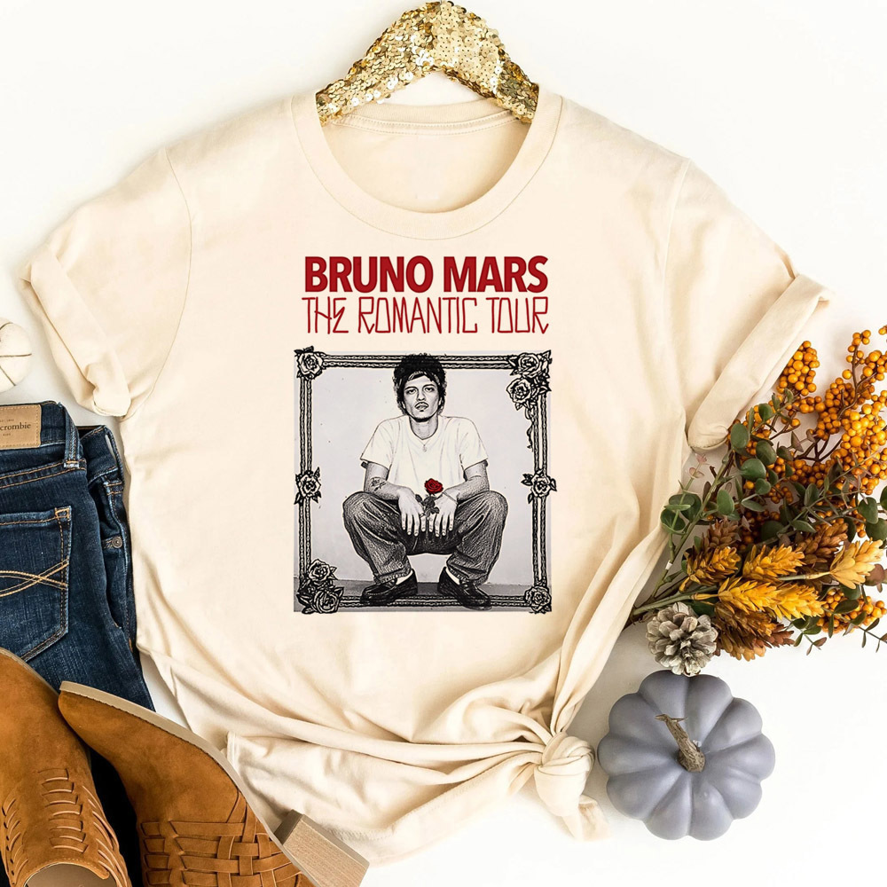 Bruno Mars shirt women gothic  - Women Fashion 80S recension och pris