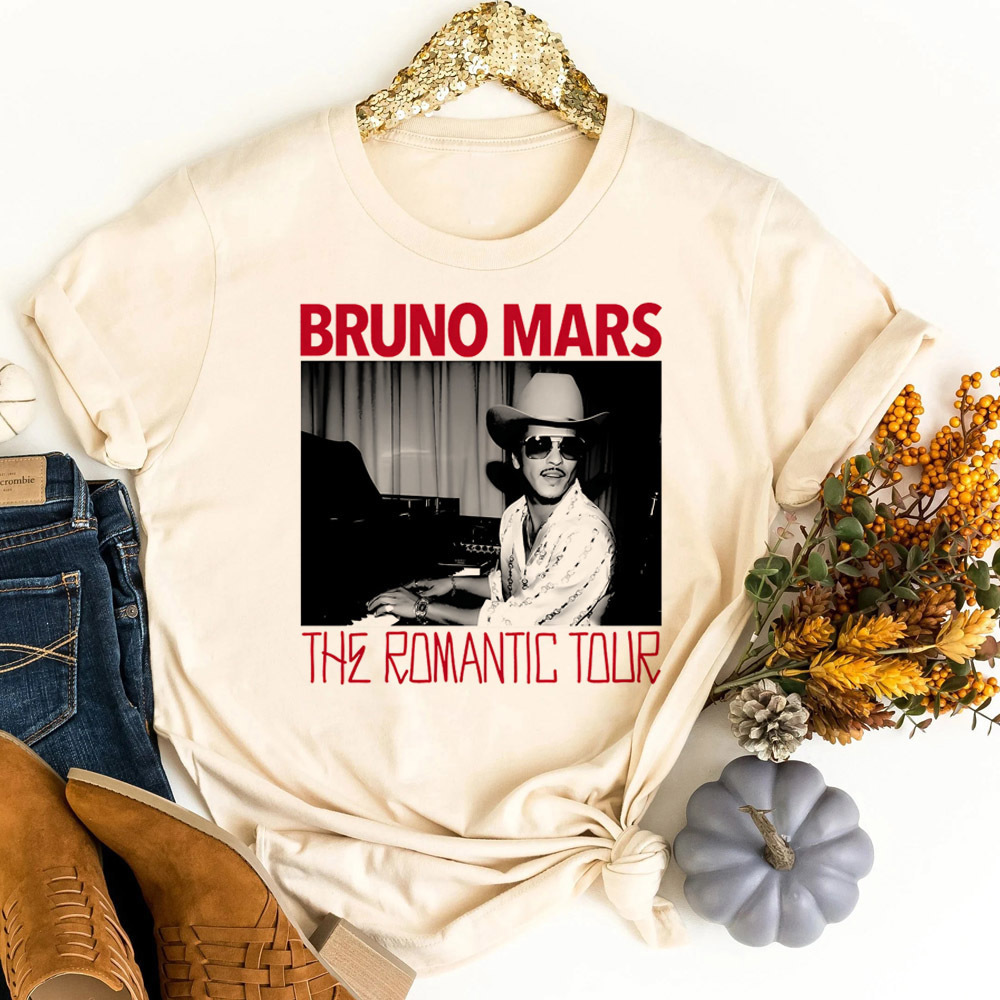 Bruno Mars shirt women gothic  - Women Fashion 80S recension och pris