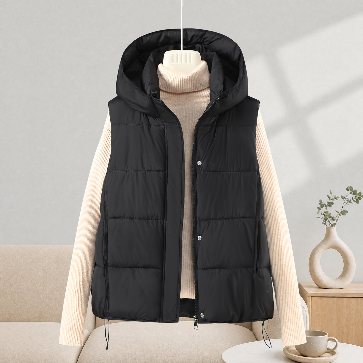 Fashion Sleeveless Waistcoat W - Puffer Vest Fashion Women recension och pris