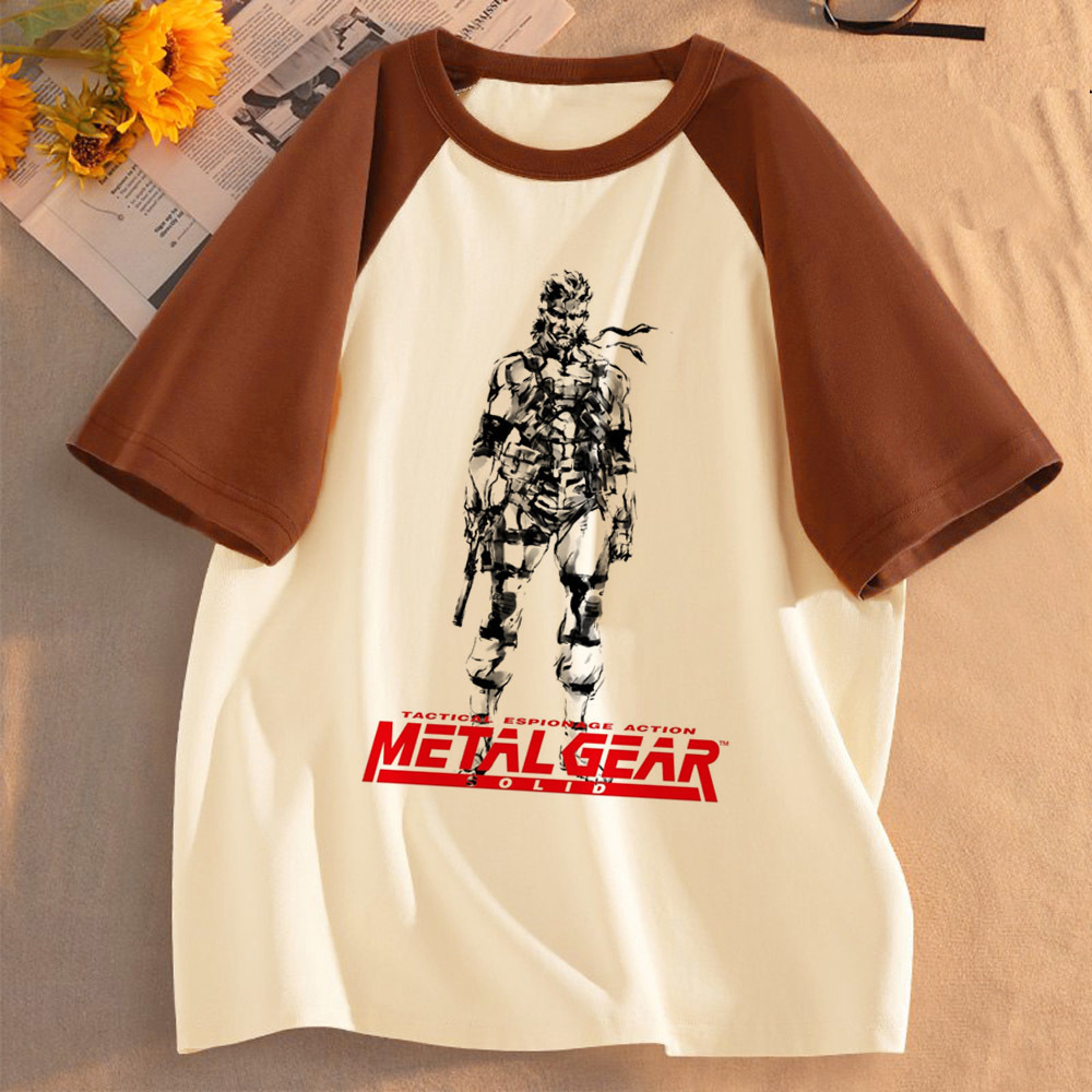 Metal Gear Solid top tees wome - Women Fashion 80S recension och pris