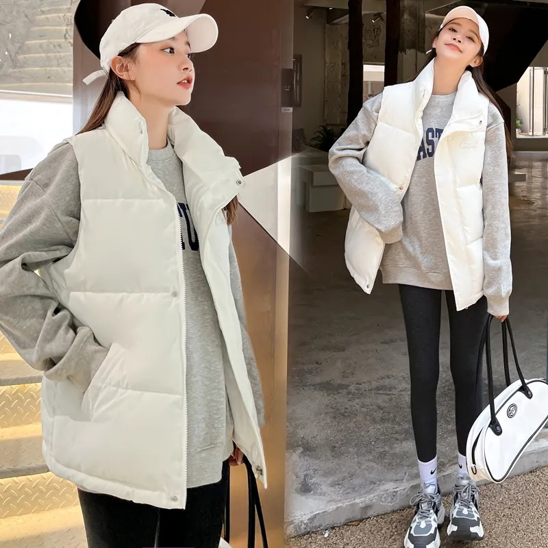 Fall Winter Warm Cropped Vest  - Puffer Vest Fashion Women recension och pris