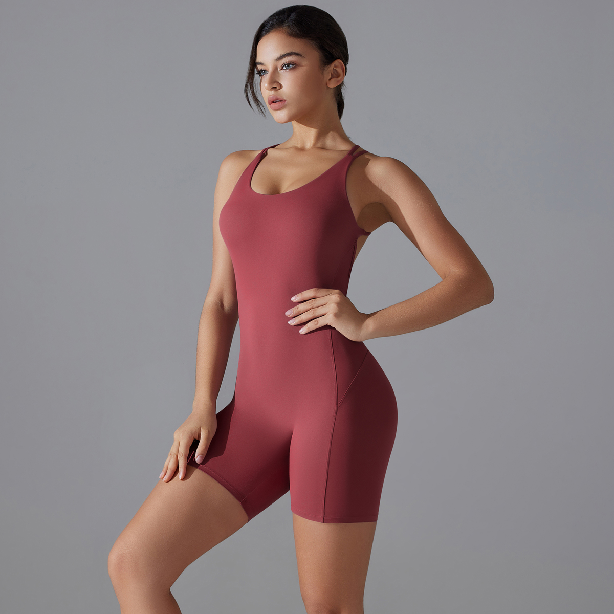 Yoga Set Sexy Backless Sporty  - Women'S Fashion Overalls recension och pris