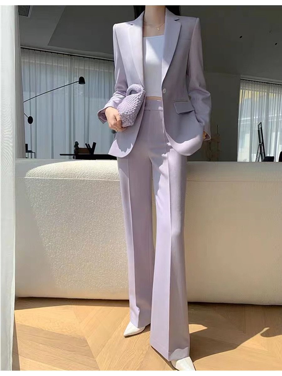Allingentle Purple Women's 2 P - Women'S Fashion Blazer recension och pris