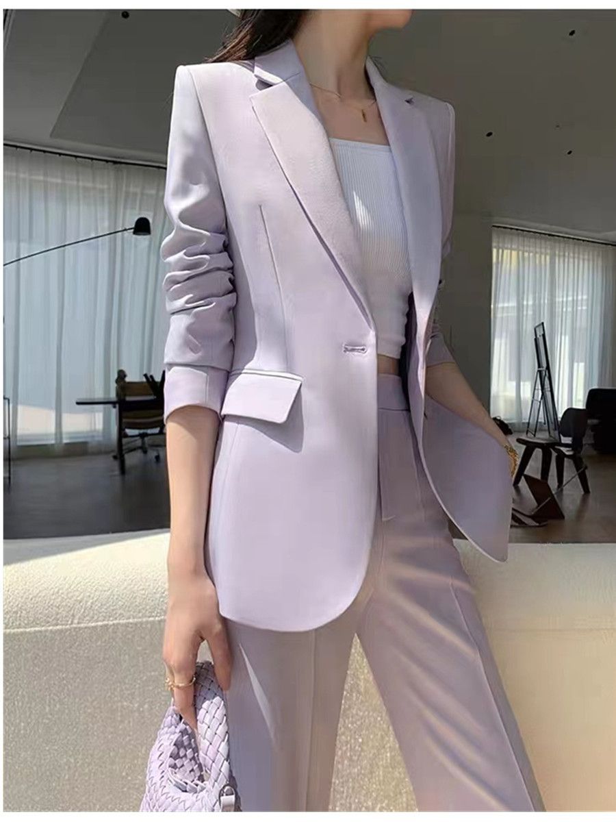 Allingentle Purple Women's 2 P - Women'S Fashion Blazer recension och pris