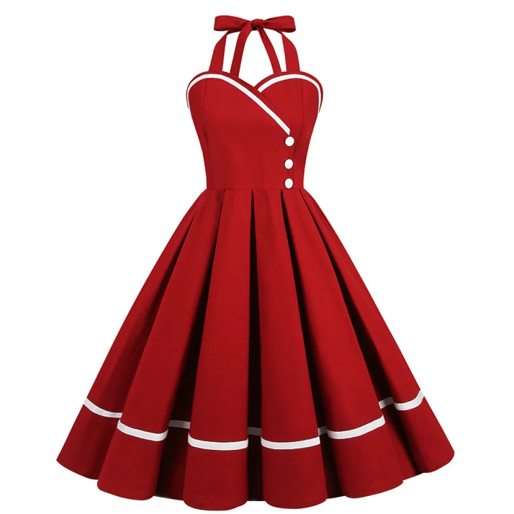Halloween  50s 60s 80s Retro D - Women Fashion 80S recension och pris