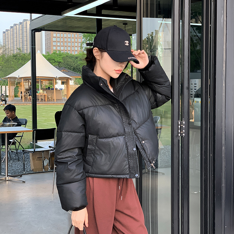 Winter Women Clothes Cropped J - Women'S Fashion Quilted Jacket recension och pris