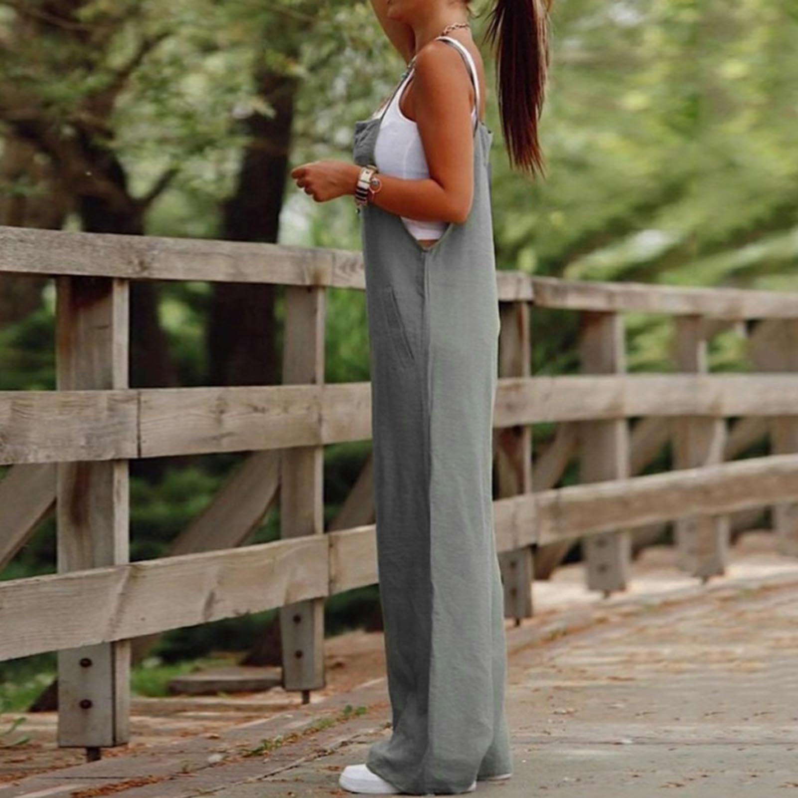 Casual Loose Jumpsuit Women Sp - Women'S Fashion Overalls recension och pris