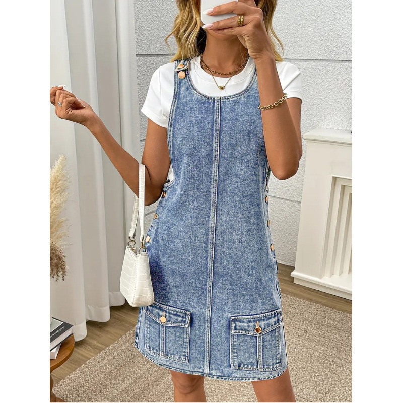 Summer 2026 New American Denim - Women'S Fashion Overalls recension och pris