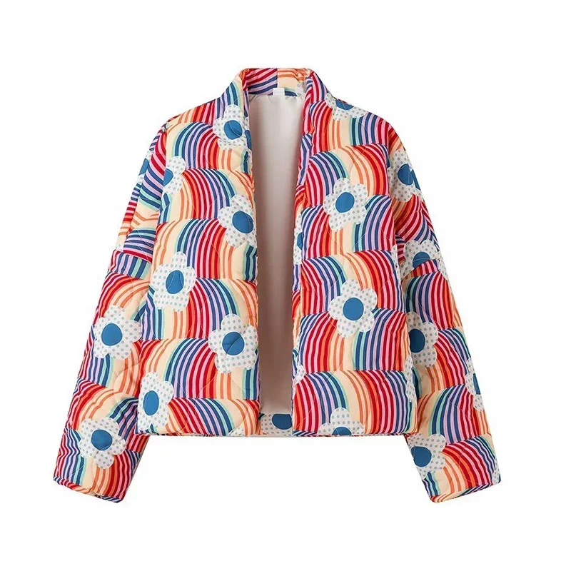Fashion Print Quilted Coats fo - Women'S Fashion Quilted Jacket recension och pris