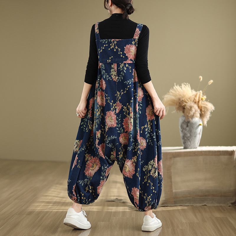 Loose Casual Denim Overalls fo - Women'S Fashion Overalls recension och pris