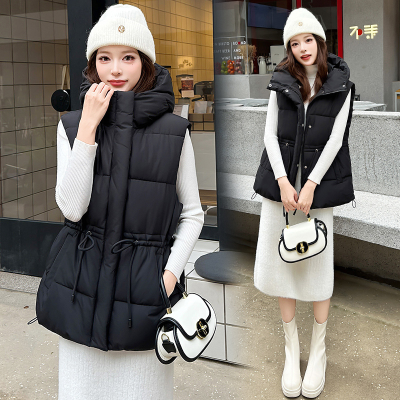 Winter Down Cotton Vest Jacket - Puffer Vest Fashion Women recension och pris