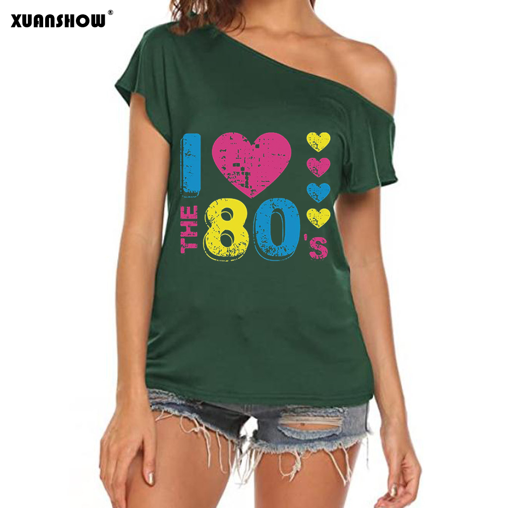 Fashion Summer Women's t shirt - Women Fashion 80S recension och pris