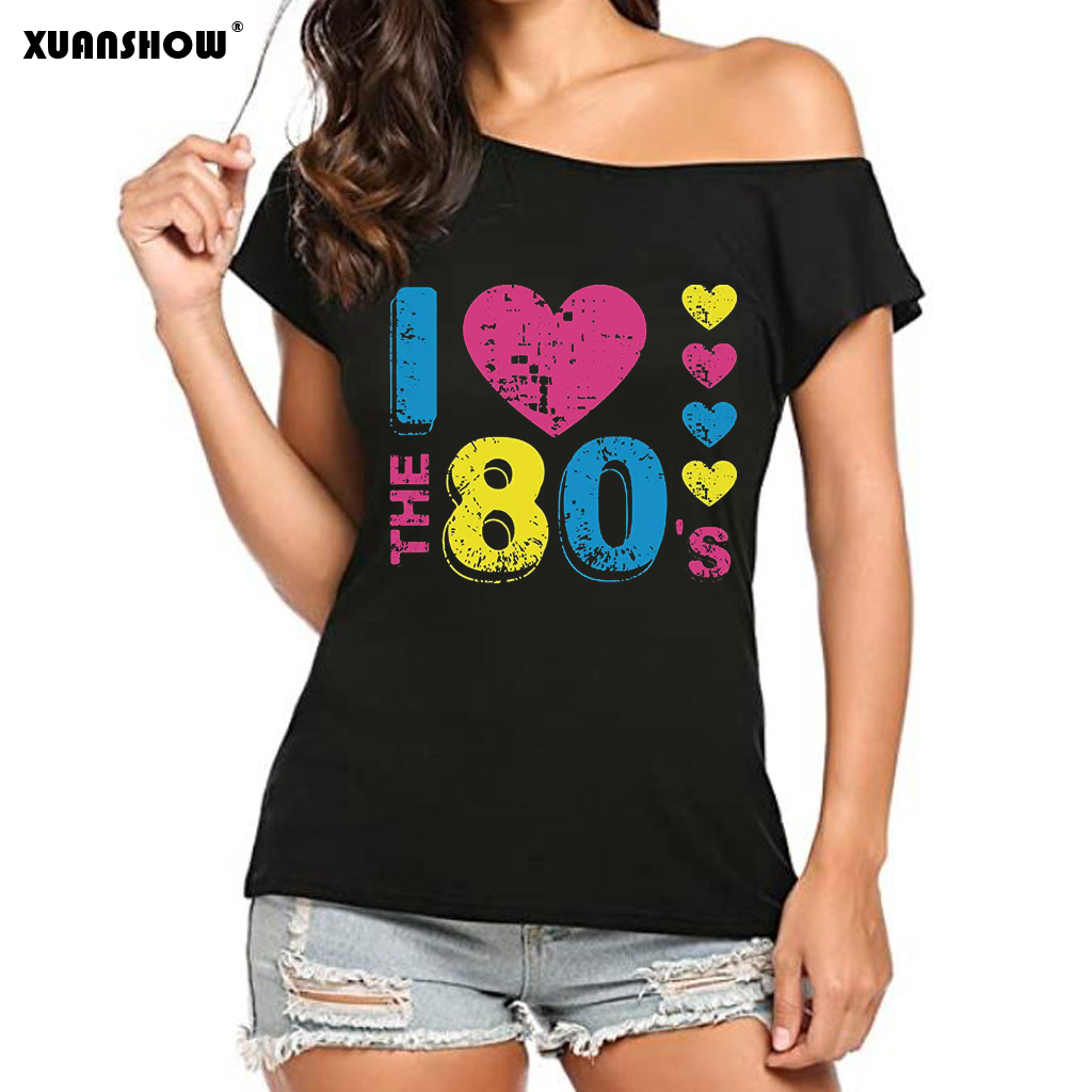 Fashion Summer Women's t shirt - Women Fashion 80S recension och pris