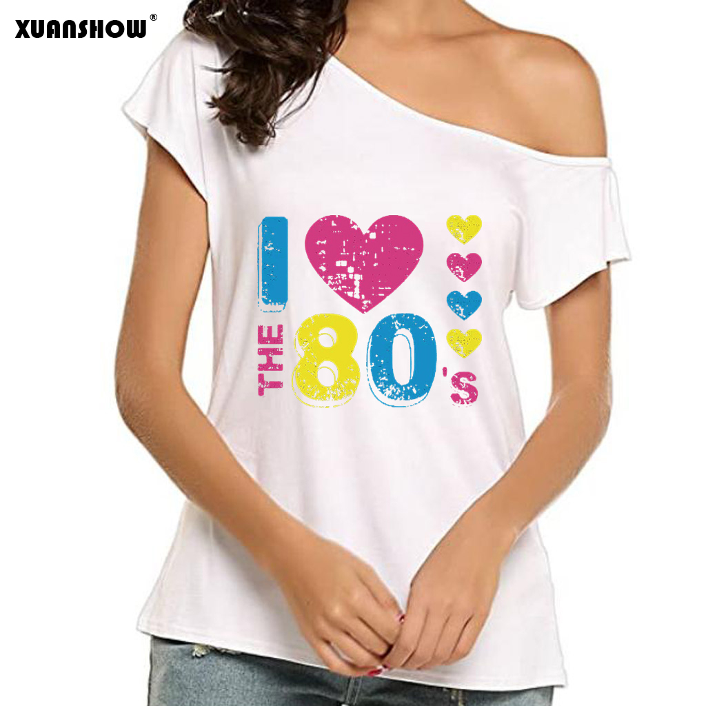 Fashion Summer Women's t shirt - Women Fashion 80S recension och pris