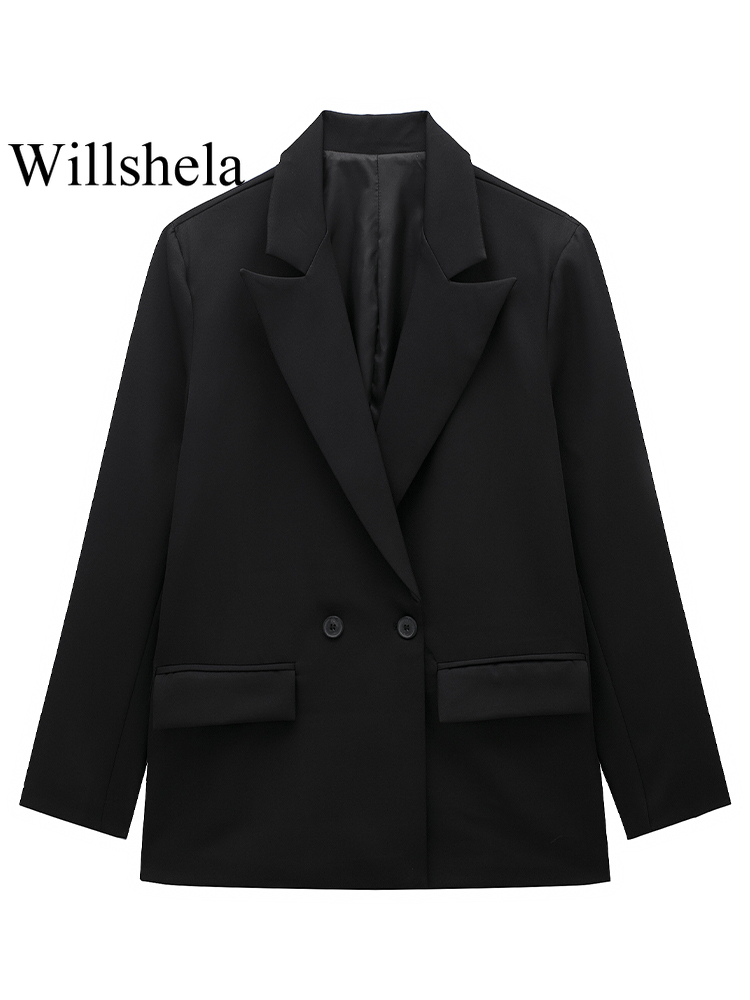Willshela Women Fashion With P - Blazer Women Oversized recension och pris