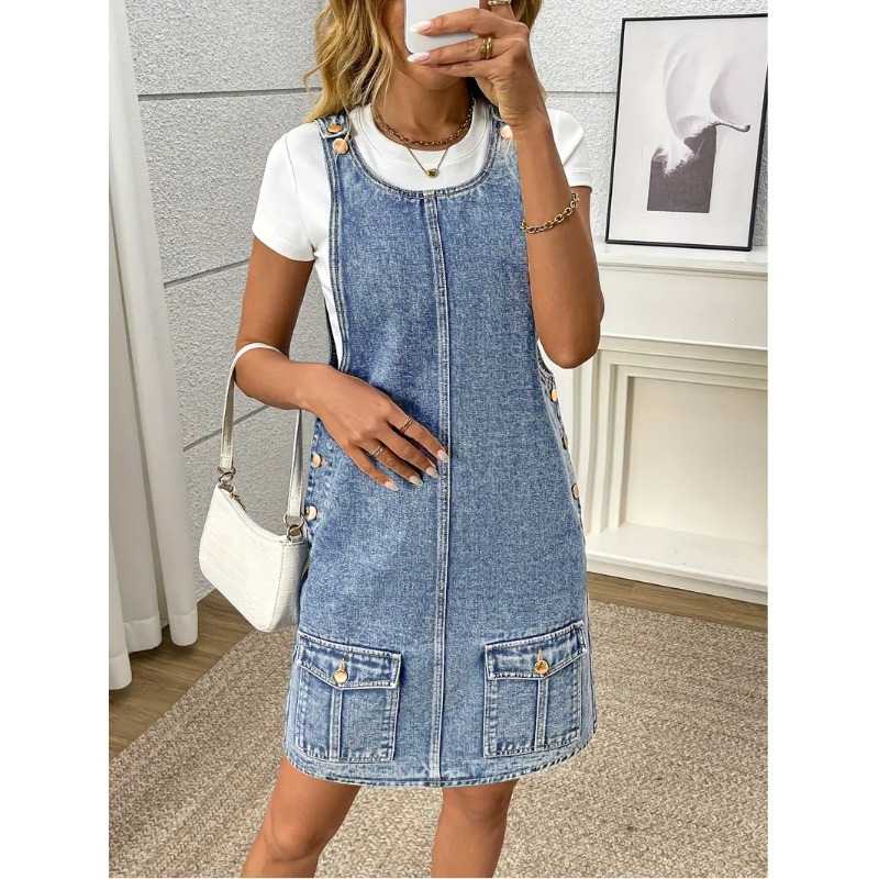 Summer 2026 Women's Y2K Korean - Women'S Fashion Overalls recension och pris