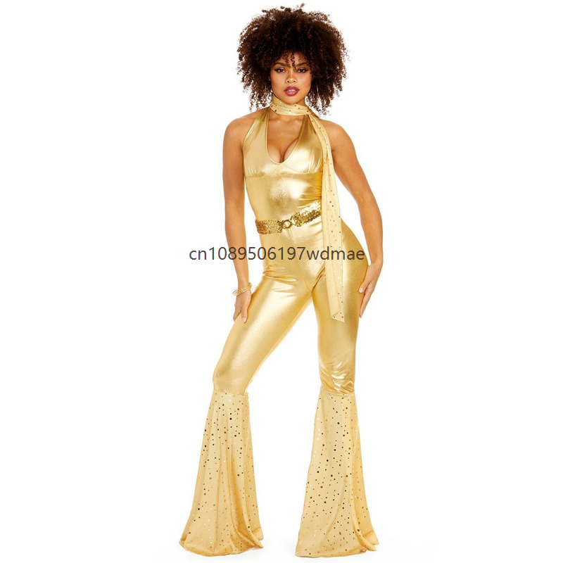 70s Retro Disco Costume Fashio - Women Fashion 80S recension och pris