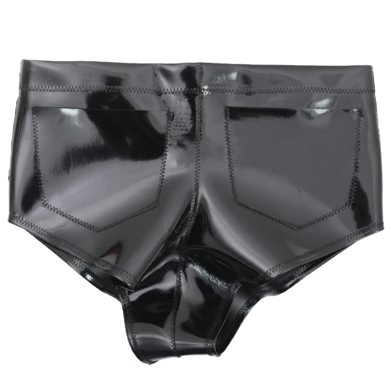 Women Men Glossy Pocket Shorts - Women Fashion Styles recension och pris