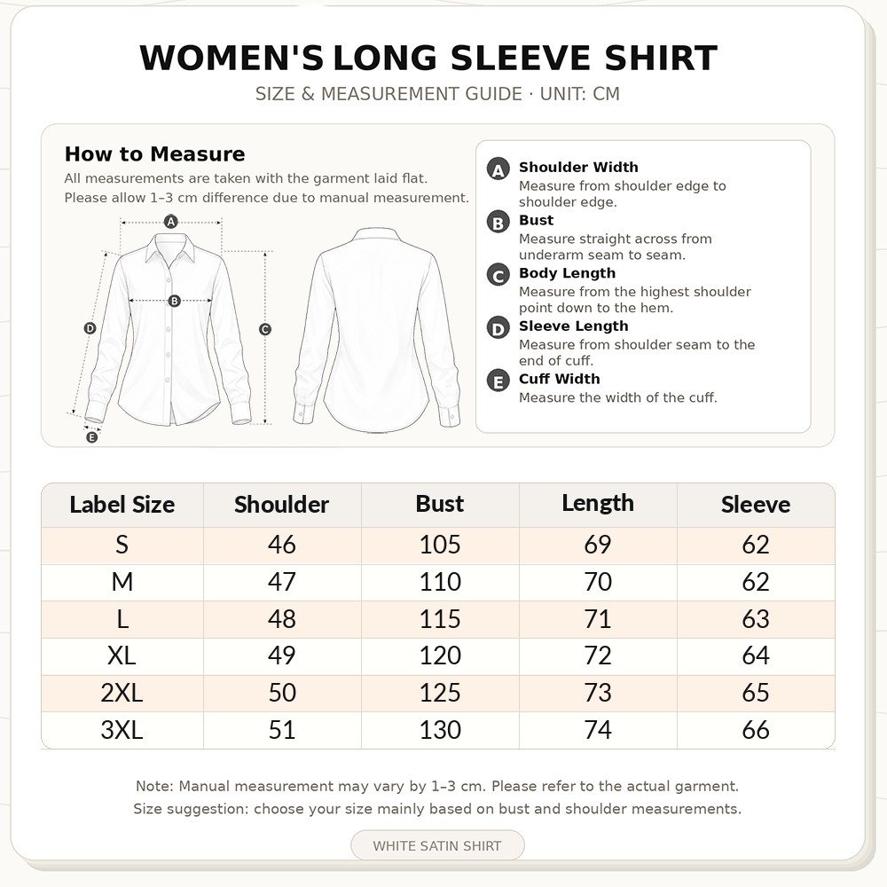Women Satin Lapel Collar Shirt - Women'S Fashion Essentials recension och pris