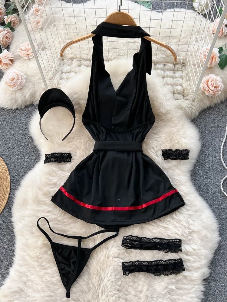 Erotic Fashion Sexy Halter Lin - Women Fashion Styles recension och pris