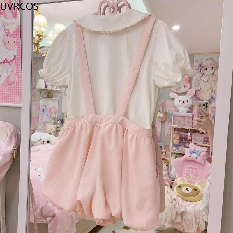 Japanese Kawaii Cute Lolita St - Women'S Fashion Overalls recension och pris