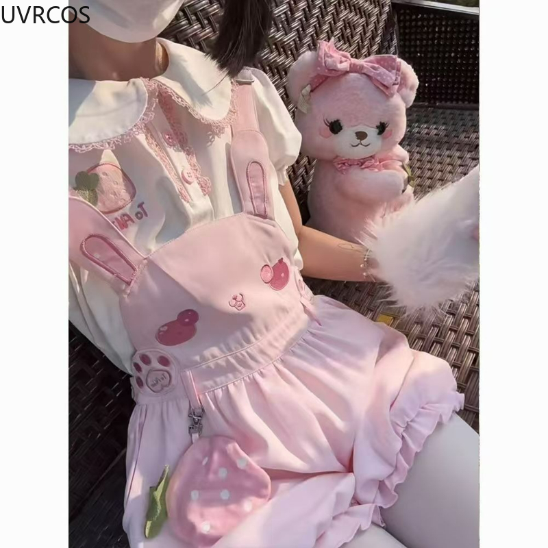 Japanese Kawaii Cute Lolita St - Women'S Fashion Overalls recension och pris