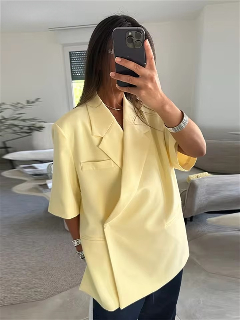 Women's Suit Jackets Loose Lap - Blazer Women Oversized recension och pris
