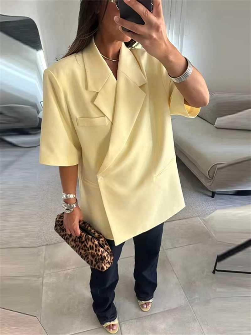 Women's Suit Jackets Loose Lap - Blazer Women Oversized recension och pris