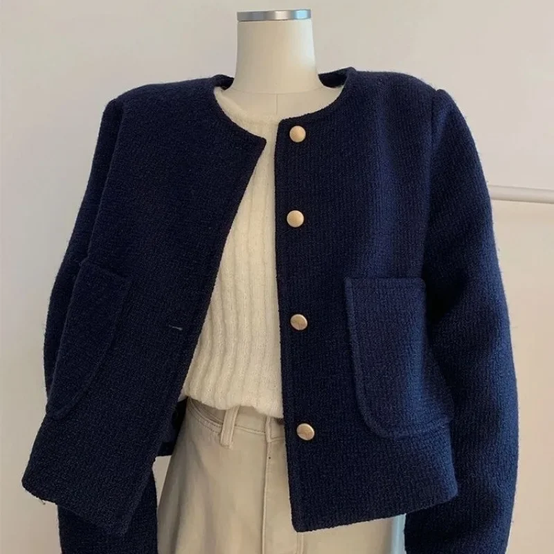 Vintage Style Purplish Blue Tw - Women'S Fashion Quilted Jacket recension och pris