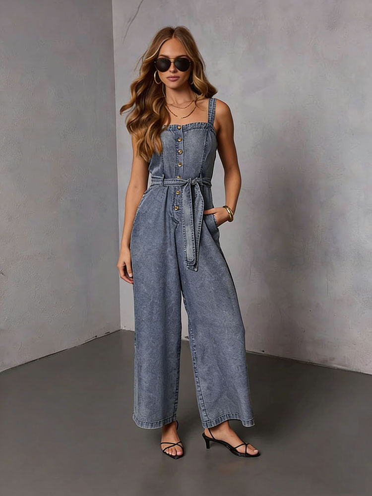 Summer Vintage Women Denim Jum - Women'S Fashion Overalls recension och pris