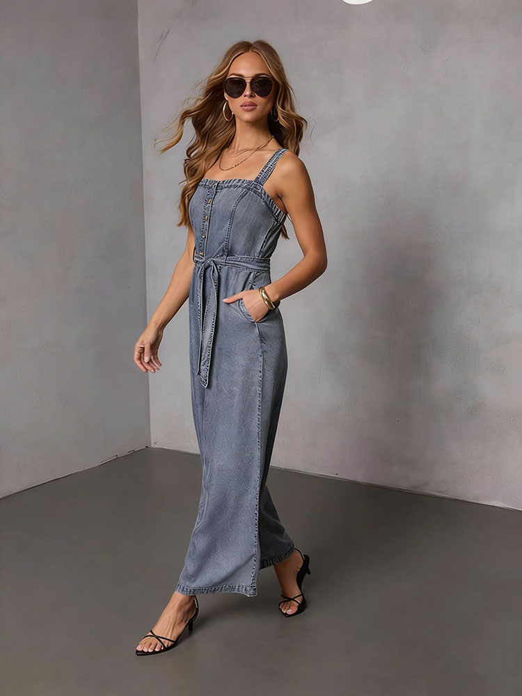 Summer Vintage Women Denim Jum - Women'S Fashion Overalls recension och pris