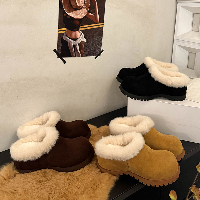 Women Fluffy Mules Shoes Flats - Women'S Fashion Winter 2025 recension och pris