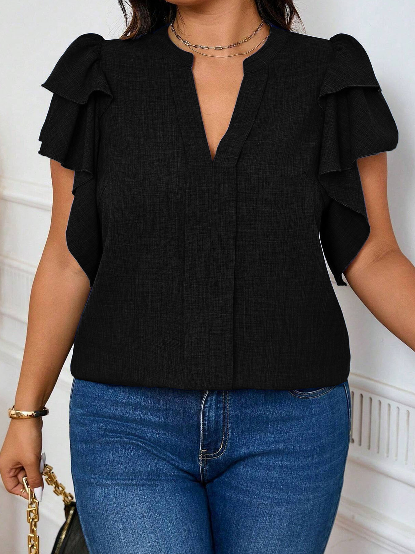 Women's Plus-Size Elegant Tier - Women'S Fashion Essentials recension och pris