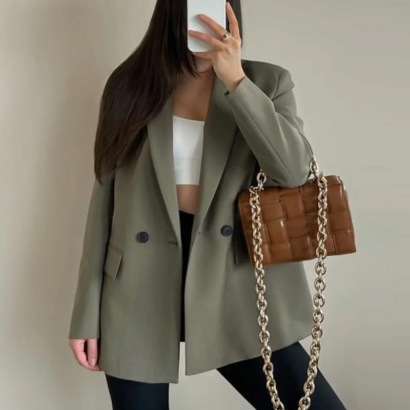 HXAO Women's Blazer Spring Off - Blazer Women Oversized recension och pris