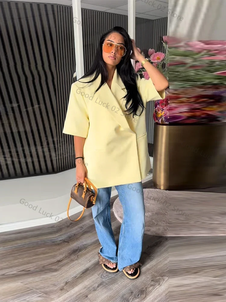 Casual Women's Blazer Coat Sho - Blazer Women Oversized recension och pris
