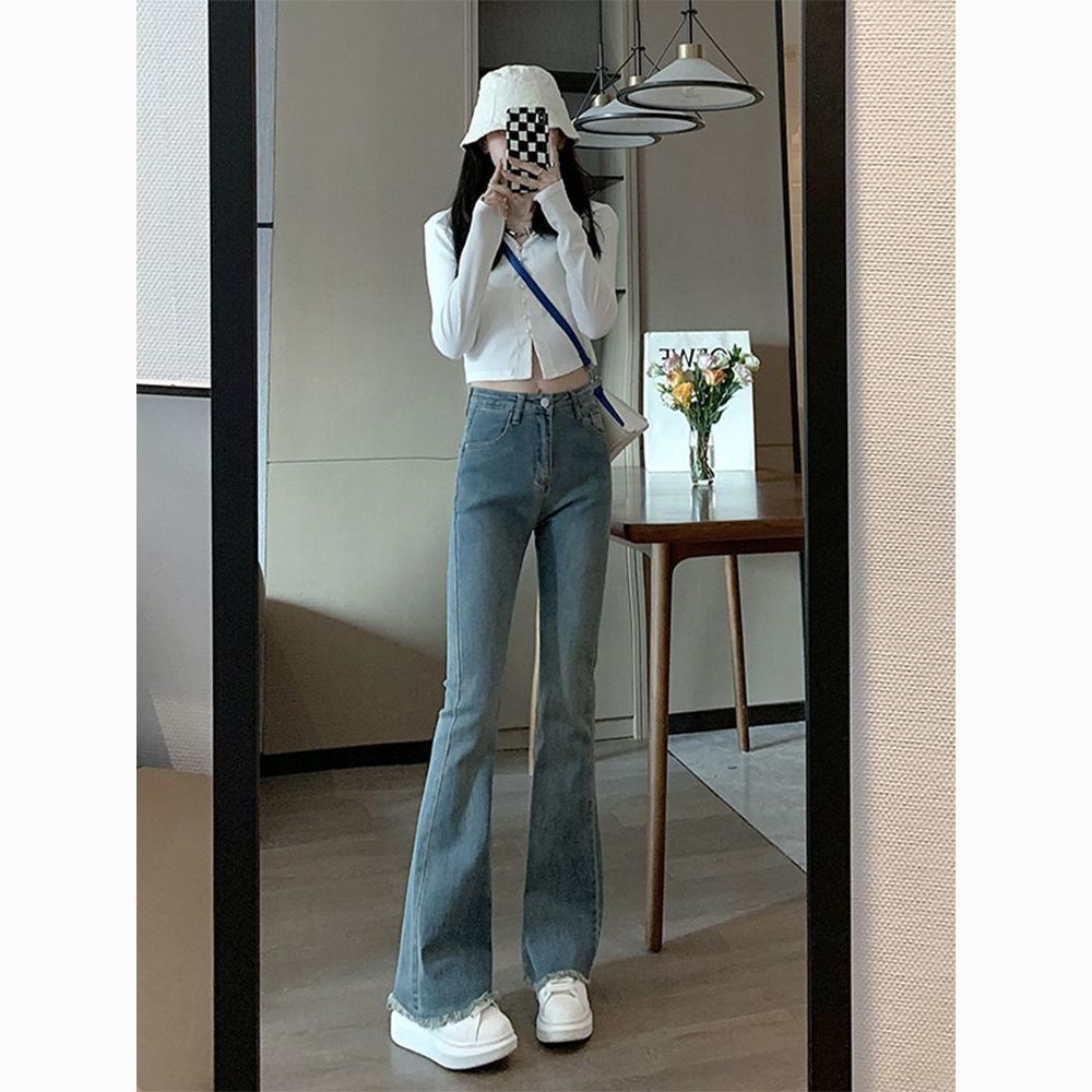Wide Jeans Women Trousers With - Women'S Fashion Utility Pants recension och pris
