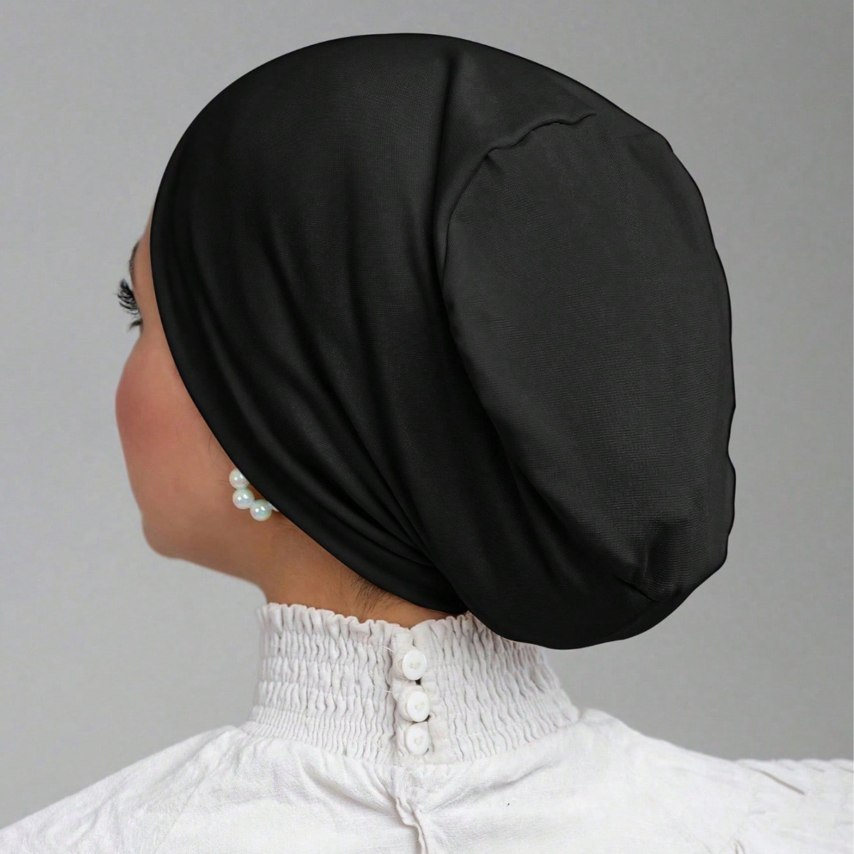 Hot Soild Cotton Modal Jersey  - Women Fashion Hats recension och pris