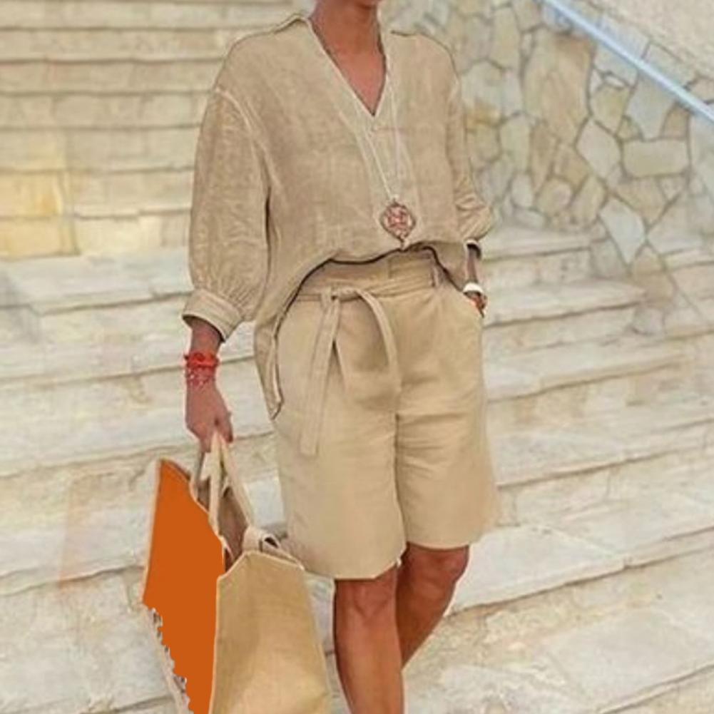 Cotton Linen Women's Two Piece - Women'S Fashion Overalls recension och pris