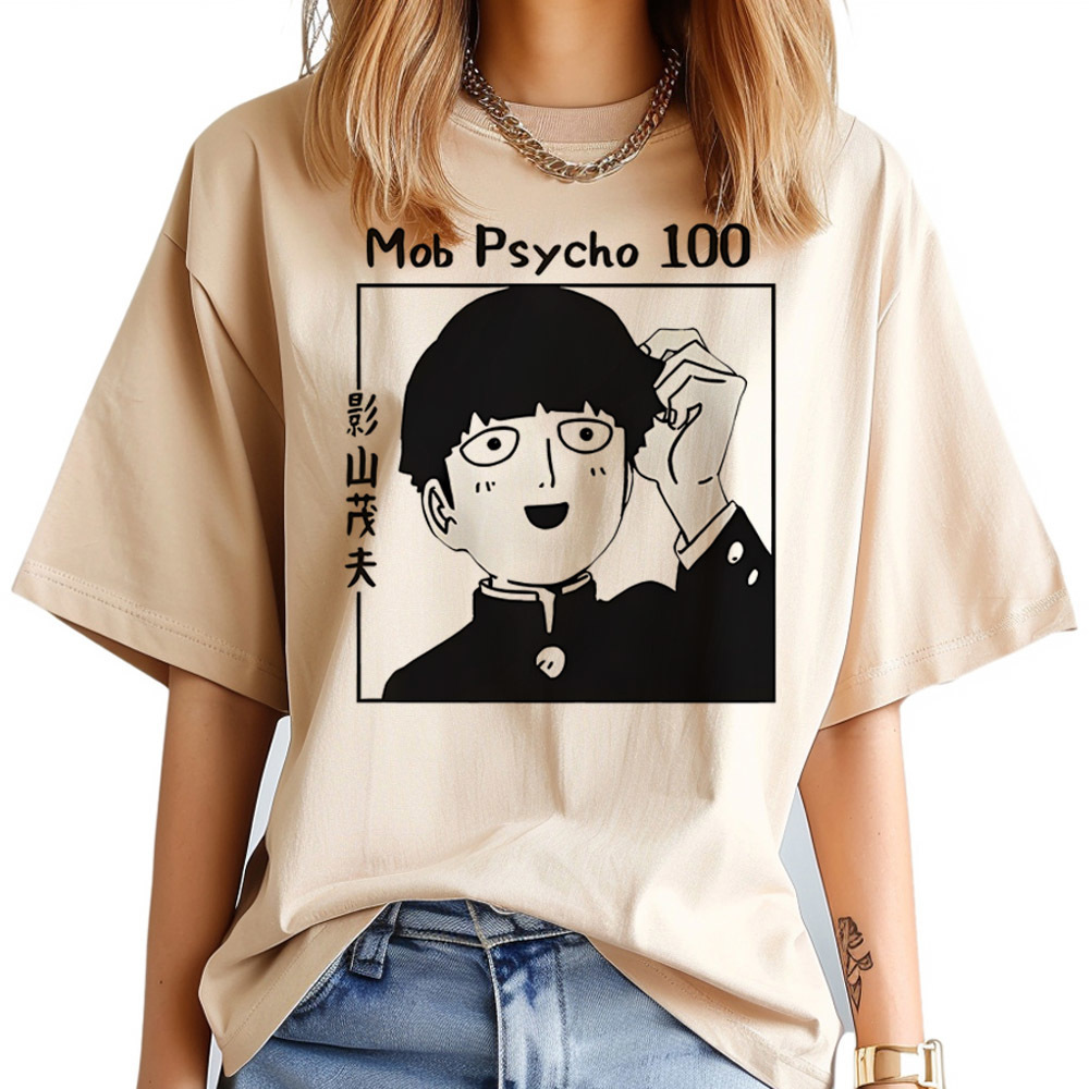 Mob Psycho 100 tshirt women Ps - Women Fashion 80S recension och pris