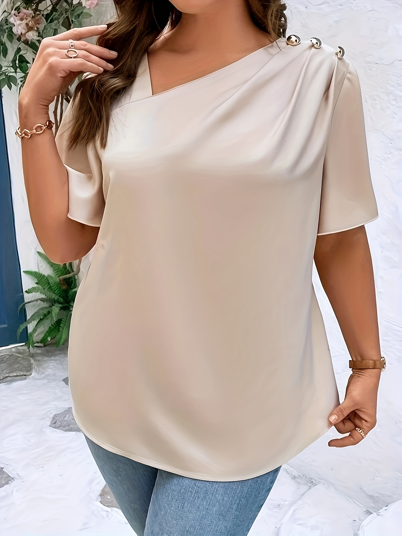 Plus SizeTemperament Blouse Ca - Women'S Fashion Essentials recension och pris