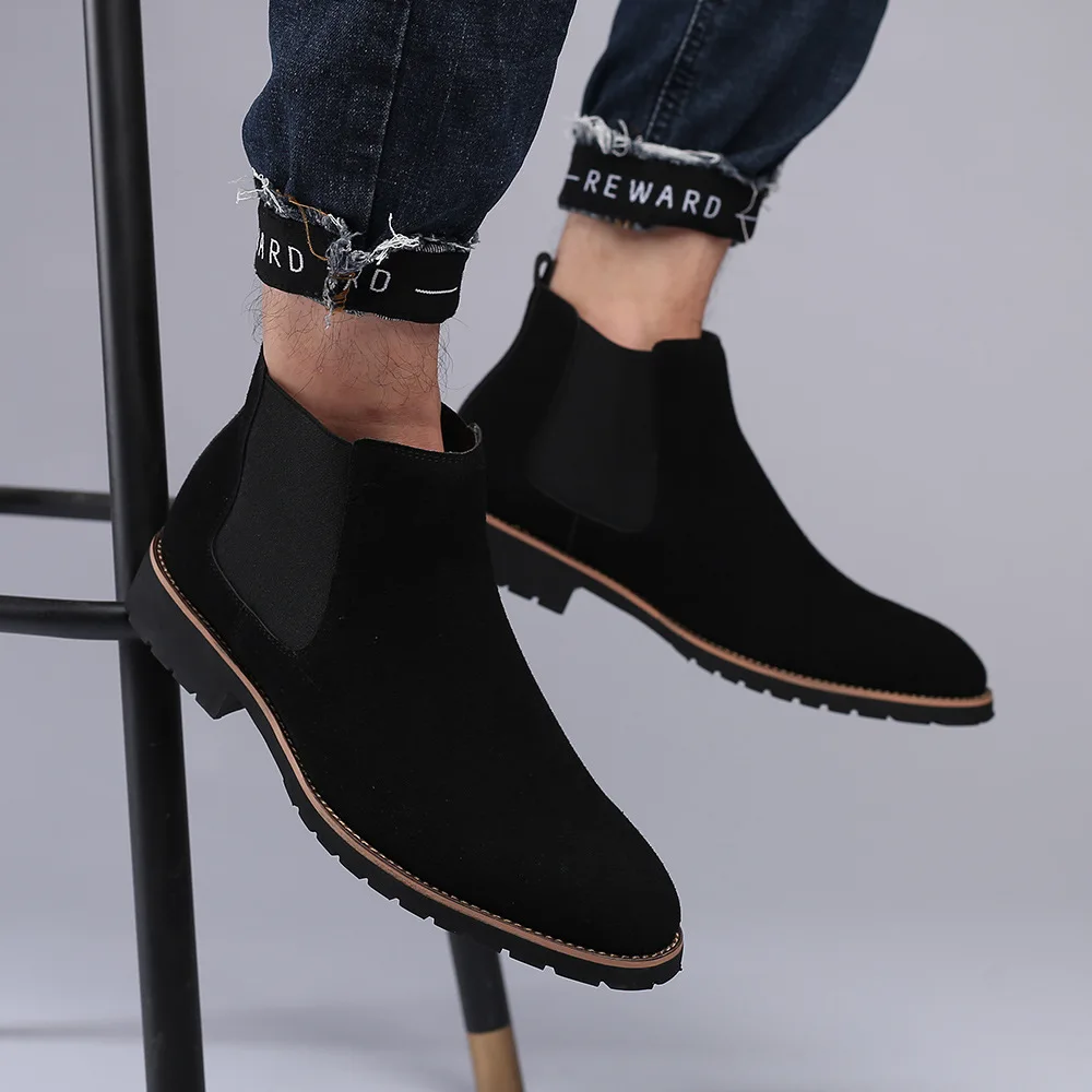 Men Ankle Boots British Style  - Women'S Fashion Winter 2025 recension och pris