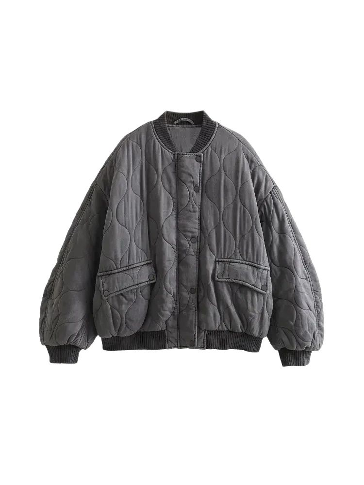 Women Fashion Oversized Thick  - Women'S Fashion Quilted Jacket recension och pris