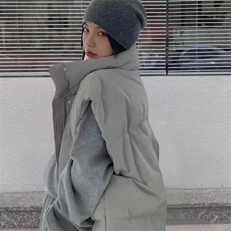 2025 New Korean Winter Vest Ja - Puffer Vest Fashion Women recension och pris