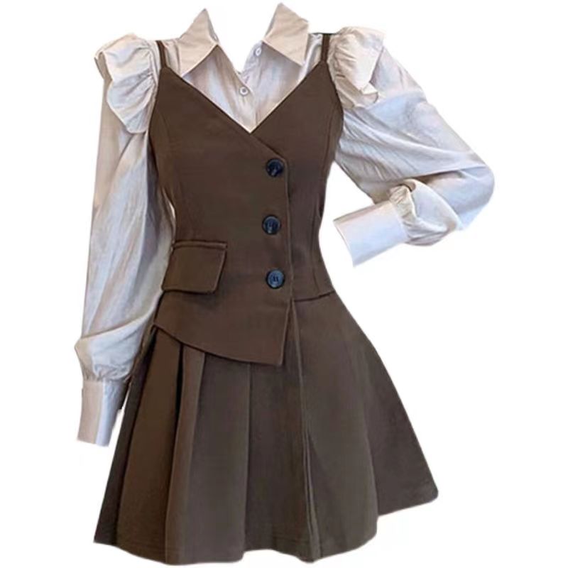 Women's Preppy Style Blouse Ov - Women'S Fashion Overalls recension och pris